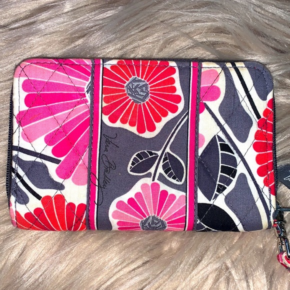 Vera Bradley Cheery Blossoms Wristlet Wallet - Picture 4 of 5